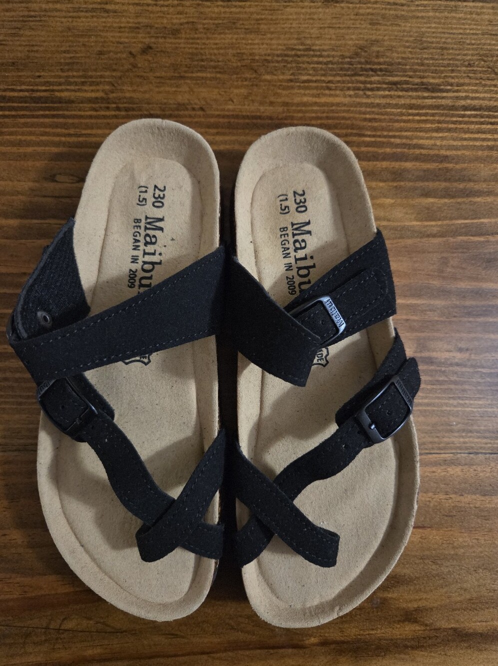 Black Strappy Sandals